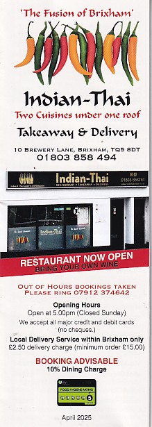 Indian Thai Brixton