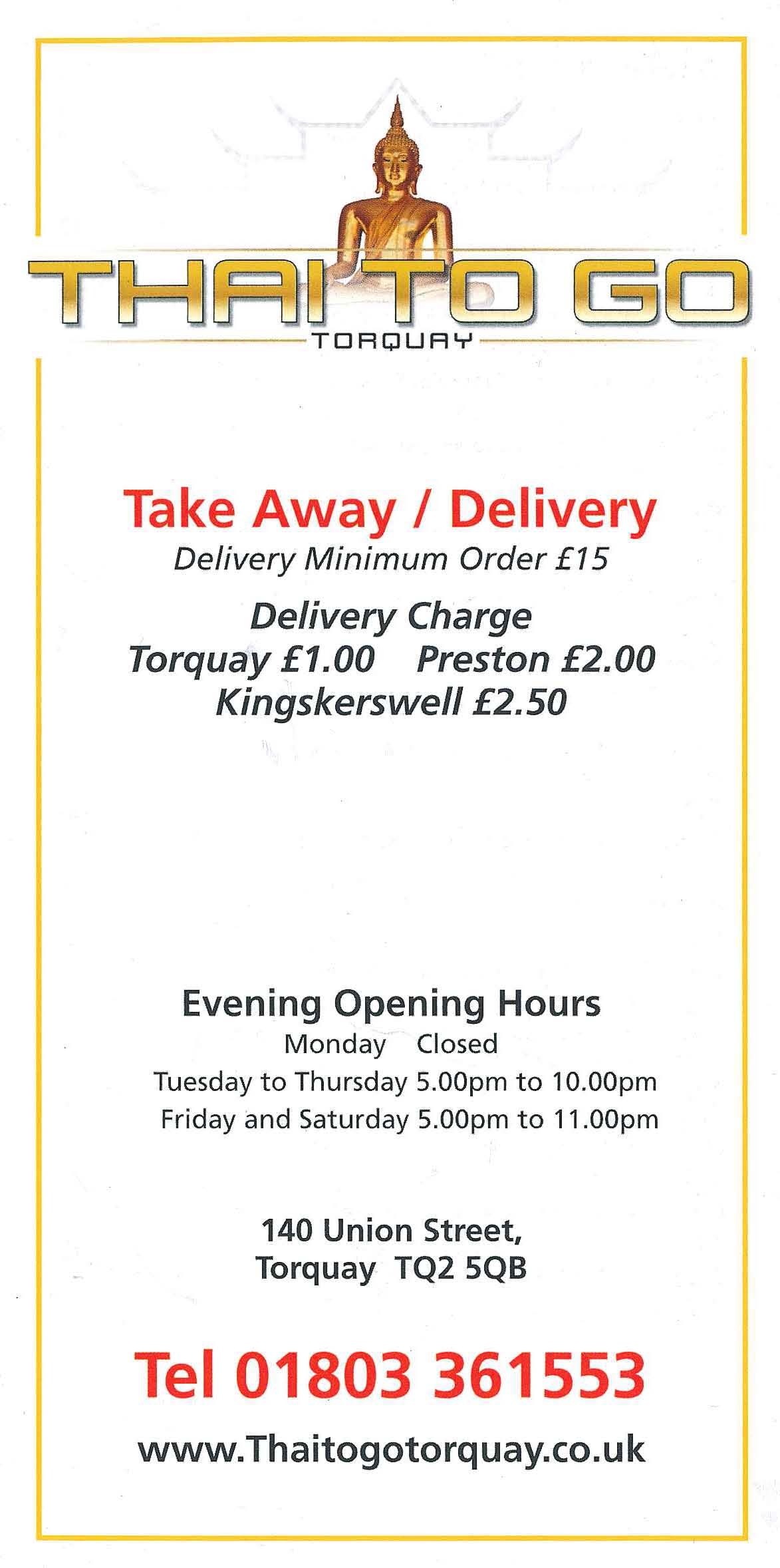 Thai to Go Torquay