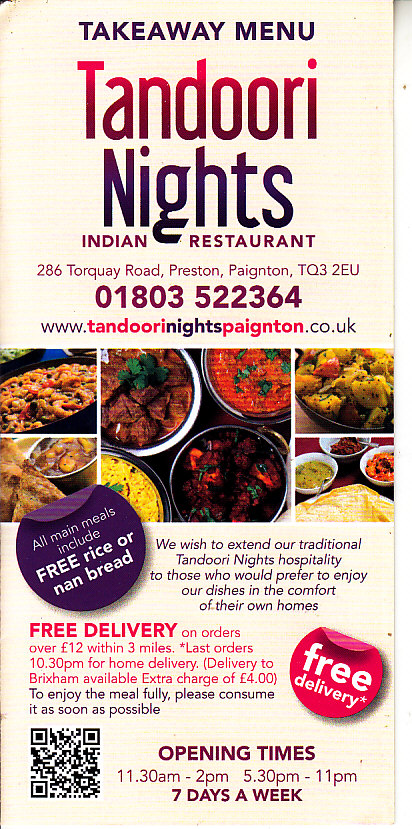 Tandoori Nights Paignton